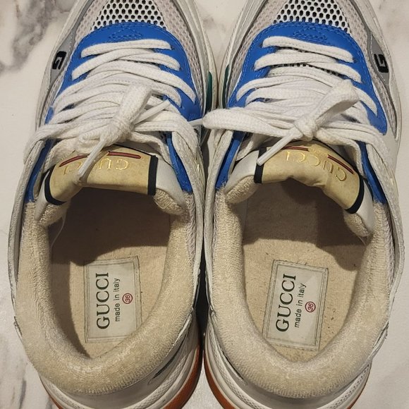 GUCCI / SNEAKERS / WHITE ULTRAPACE / sz 36 - Picture 5 of 8